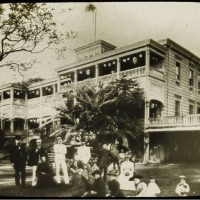 En el palacio Iolani