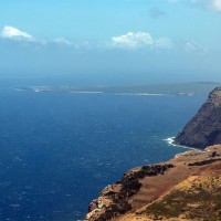 Molokai con la península de Kalapapua al fondo por Mark Kortum